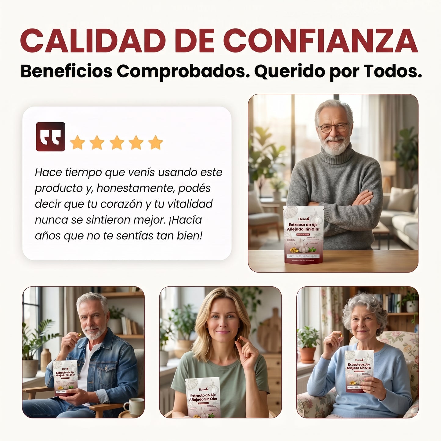 Extracto de Ajo Añejo — 7500mg Geles Blandos Inodoros