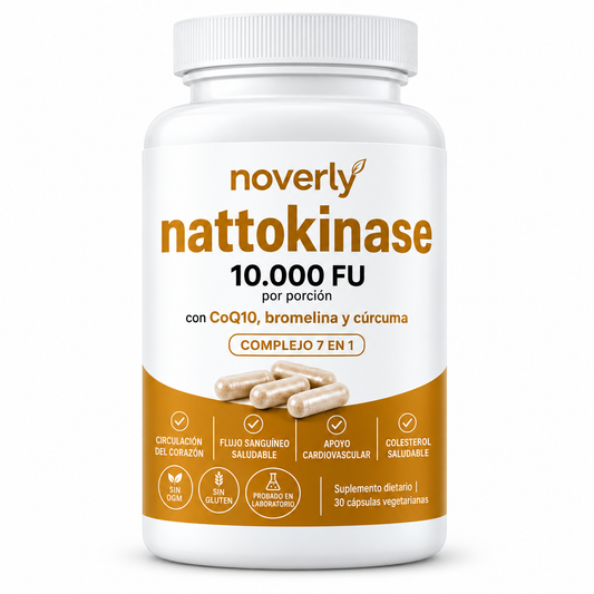 Noverly | Nattoquinasa 10.000 FU Dosis Clínica